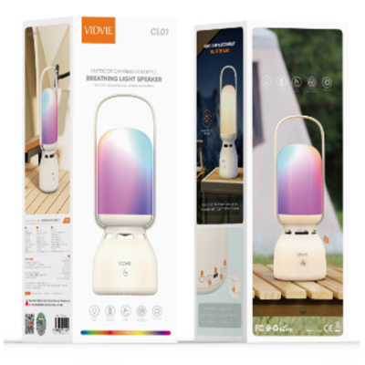 Vidvie camping light speaker cl01 beige