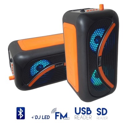 Speaker Bluetooth avec contrôle et LED Gt-8116 Goldenultra