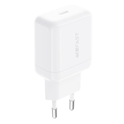 ACEFAST A130 PD 20W USB-C Charger Single Port Travel Home Fast Charging Adapter - EU Plug