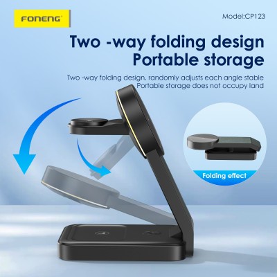 MAGNETIC WIRELESS CHARGING STAND CP123