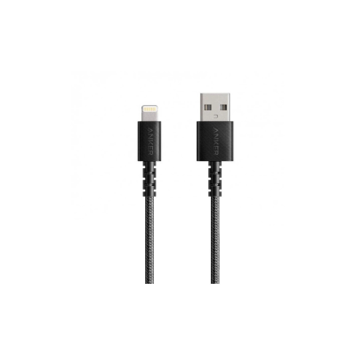 Cable USB-A Vers Lightning Anker 0,9M - Noir