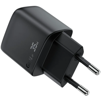 ACEFAST A116 For Multiple Devices PD 35W GaN Charger Dual Port USB C and A LED Display Quick Charging Adapter - EU Plug