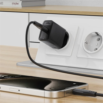 Adaptateur de charge rapide ACEFAST A104 PD 25 W, port unique, USB-C, prise UE